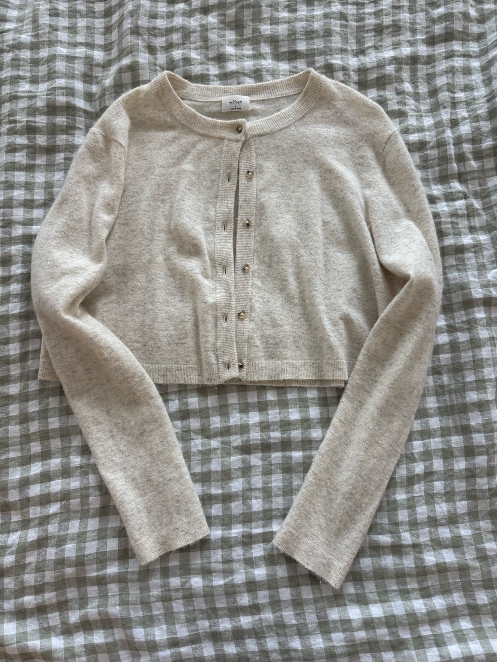 Aritzia Wilfred Cropped Cardigan